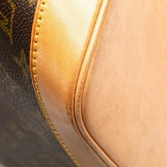 LOUIS VUITTON Brown Monogram Leather Alma PM Shoulder Bag - Picture 6 of 12